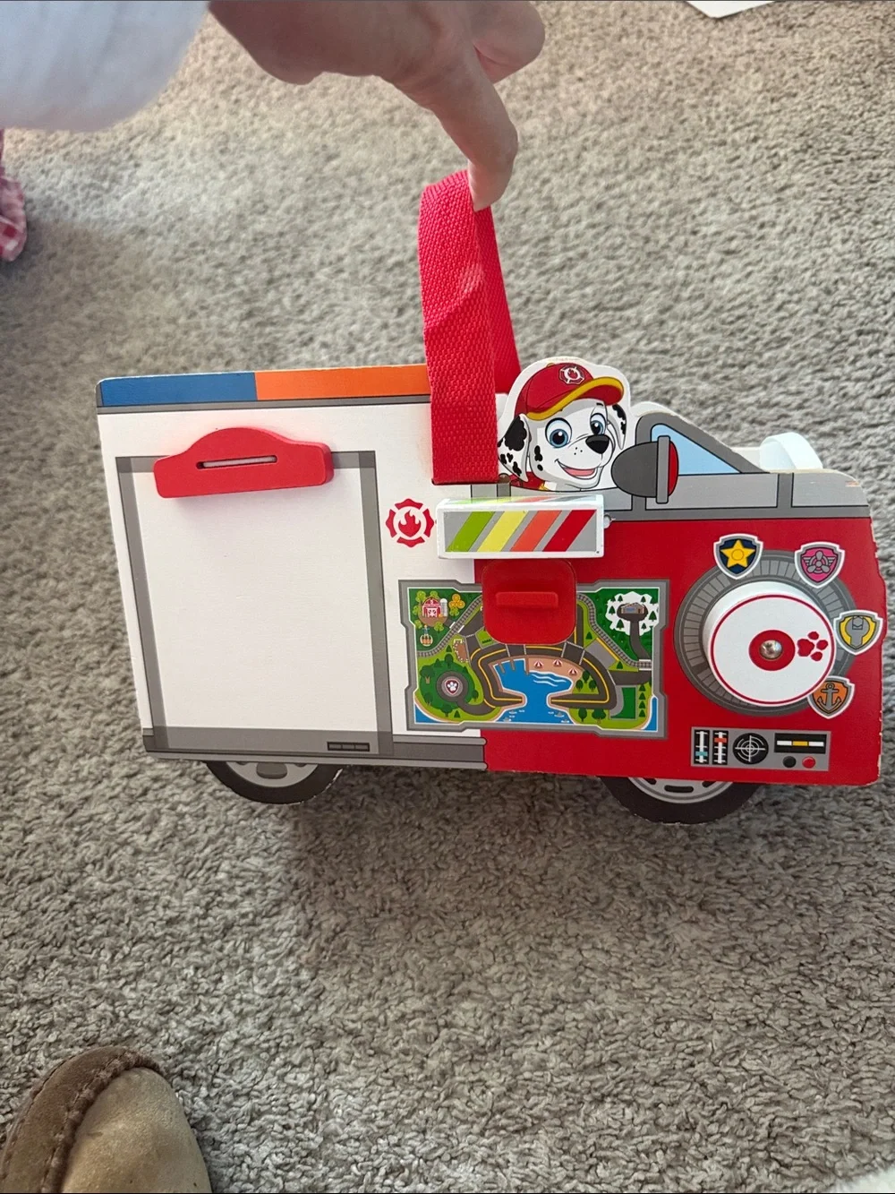 Marshall Fire Truck Carry Case – Red Kids Vehicle Toy